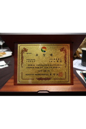 제 23회 경남무역인상 수출유공자 도지사 표창(노태영)