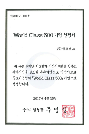 WC300 기업선정서